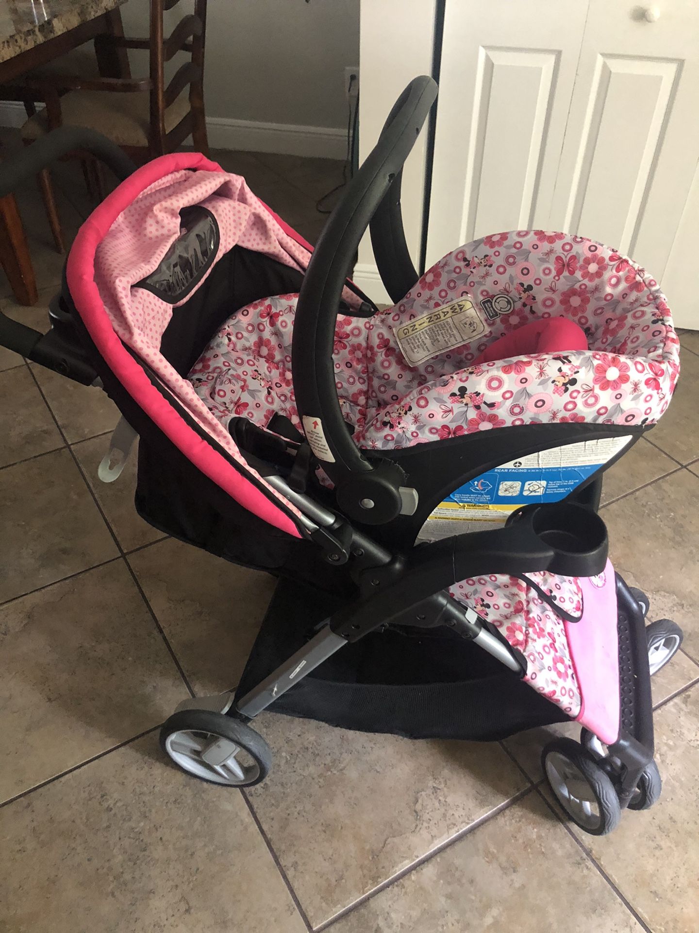 Car seat and stroller combo