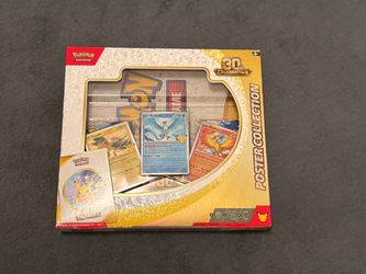 Pokémon 30th Celebration Poster Collection Box