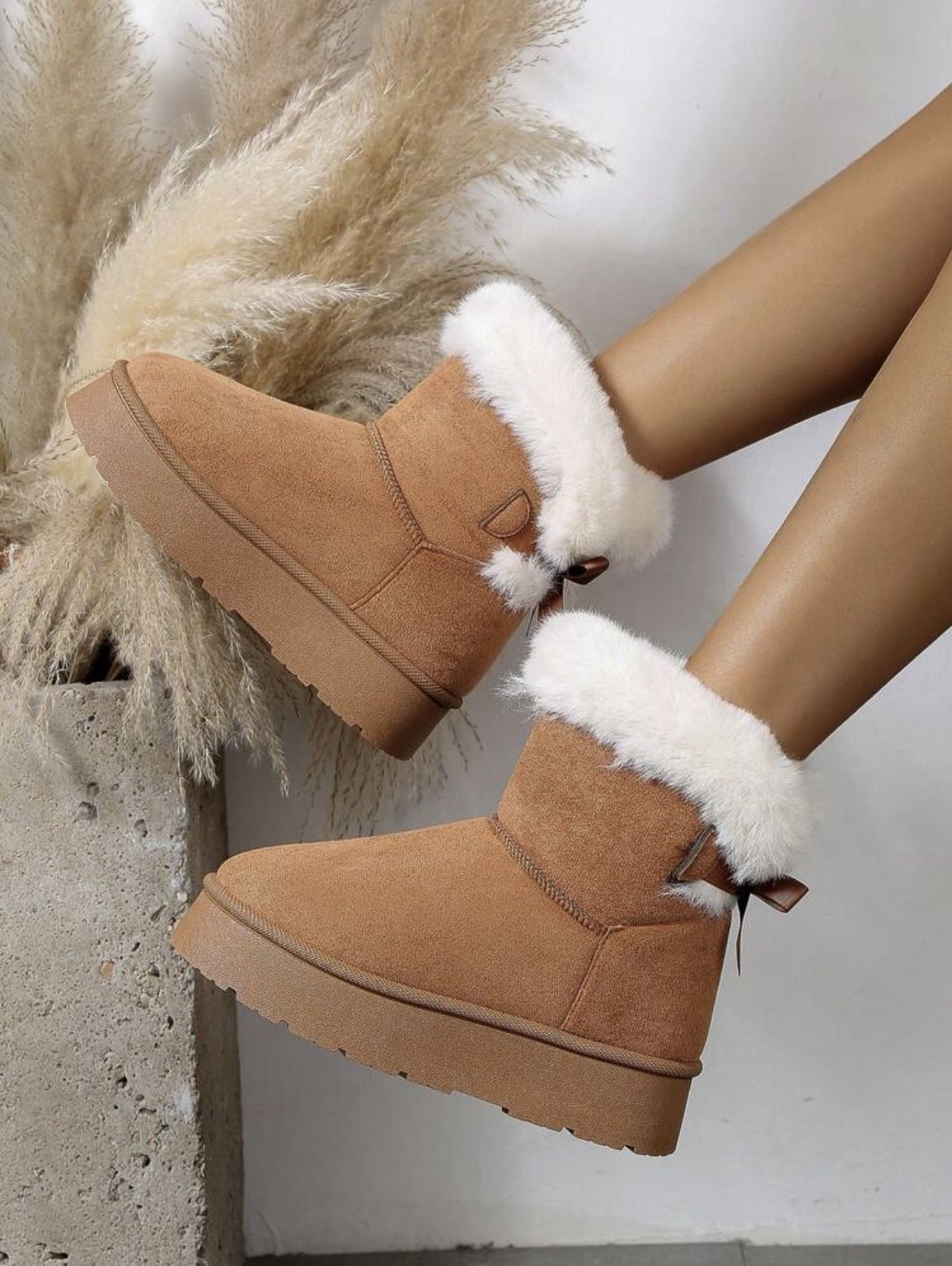 Women's Winter Shoes, Brown Color, US9(EUR40) And US9(EUR41)