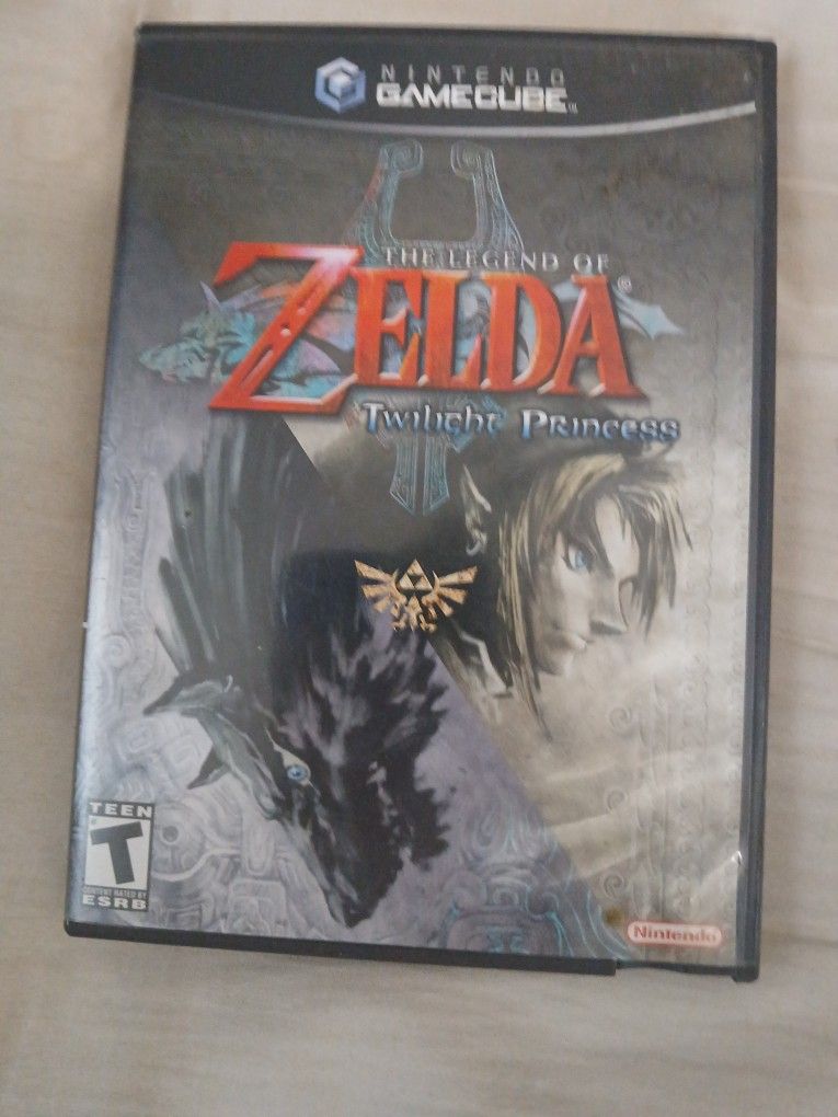 Game Cube W Zelda Twilight Princess Game
