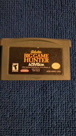 Nintendo GBA  Cabela's Big Game Hunter