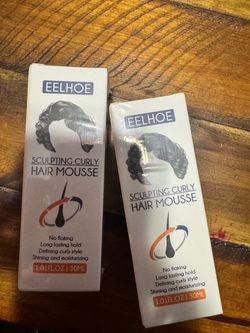 Eelhoe Sculpting Curly Hair Mousse 2-Pack