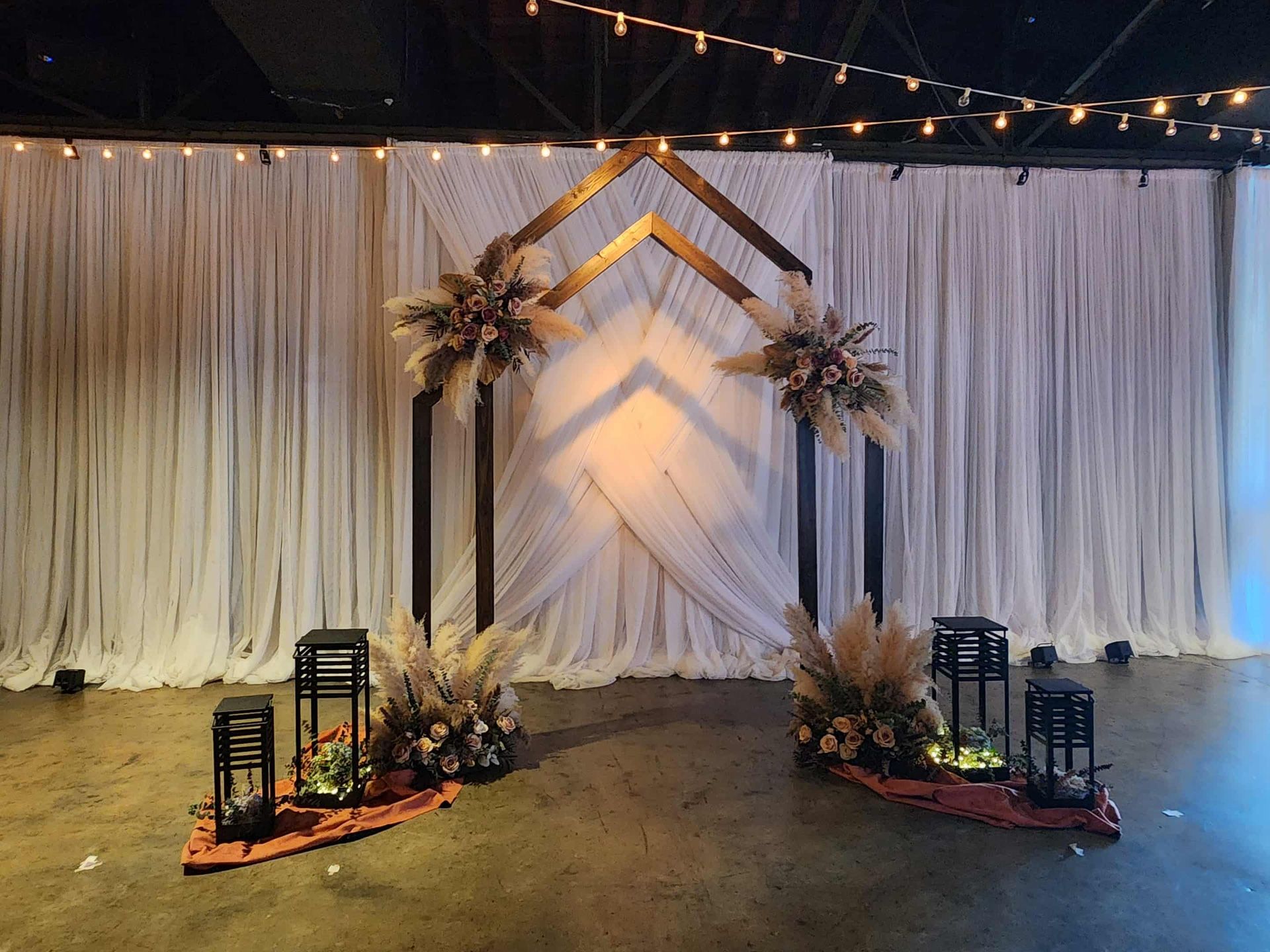 Custom Built Wedding Arch