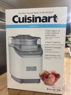 Cuisinart Ice Cream / Sorbet / Gelato Maker Machine