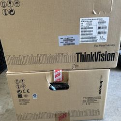 Brand new in box ThinkVision flat panel. Come Pick It up 🤗