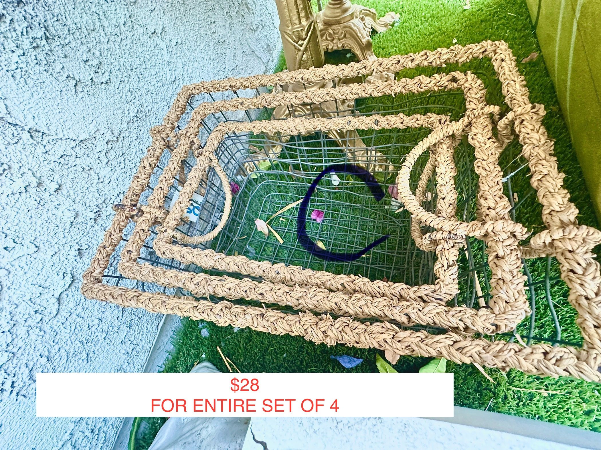 BRAND NEW - Baskets FULL SET of 3