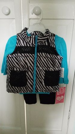 Girls 3 piece outfit 12 mos