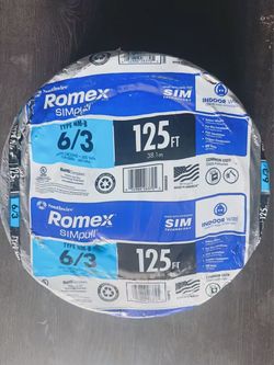 Romex 6/3 125ft