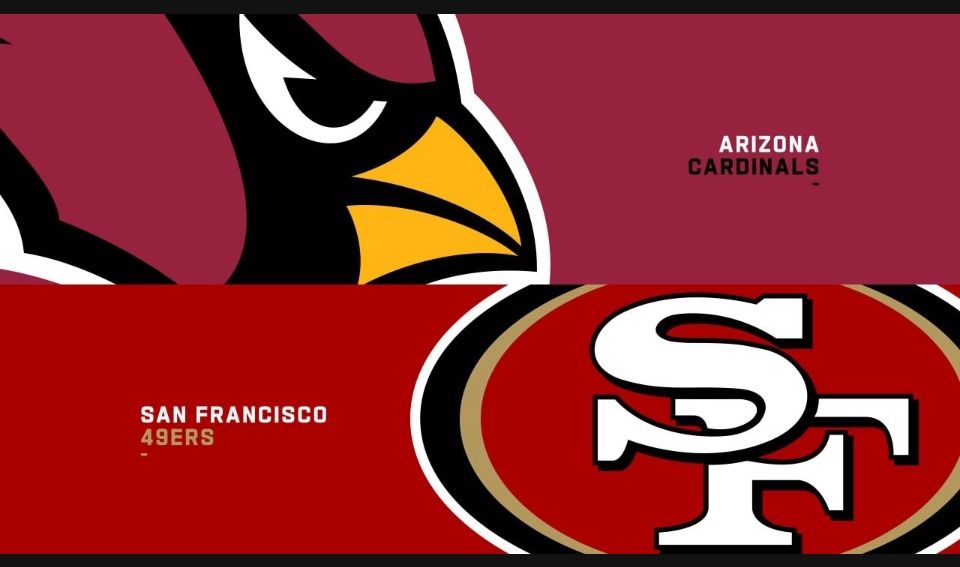 San Francisco 49ers Vs Arizona Cardinals Lower Level Row 9