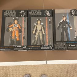 Star Wars The Black Series Luke Skywalker Lot