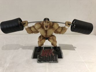 Xtreme MAX Squat Figurine Sculpture Bodybuilding Fitness Collectible Statue 