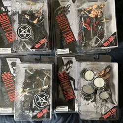Motley Crue Figures Set