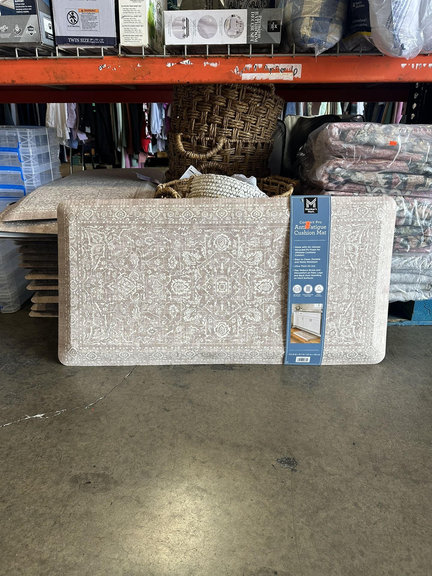 Members Mark Comfort Pro Anti-Fatigue Cushion Mat Only $7.99