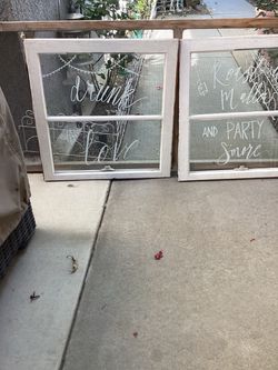 Authentic Antique Single Pane Windows
