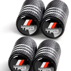 Toyota TRD TIRE air VALVE CAPS