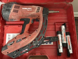 HILTI GX 3 GAS-ACTUATED FASTENING TOOL