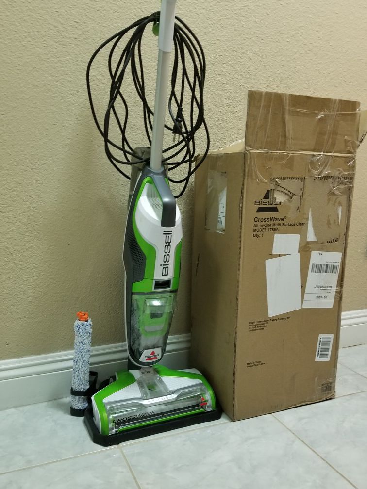 Bissell crosswave mop and vacuum