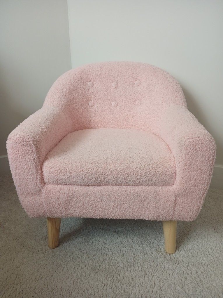 Kids Sofa Chair With Wooden Legs