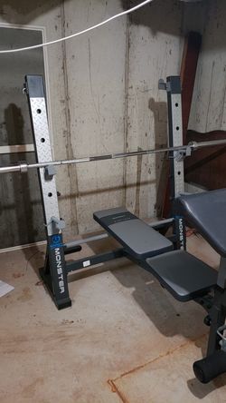 Marcy platinum monster weight bench sale