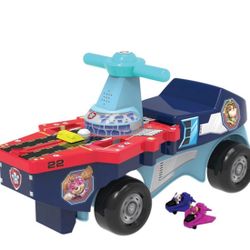 Paw Patrol Aircraft Carrier Ride on With Two Launchable Jet Vehicles 