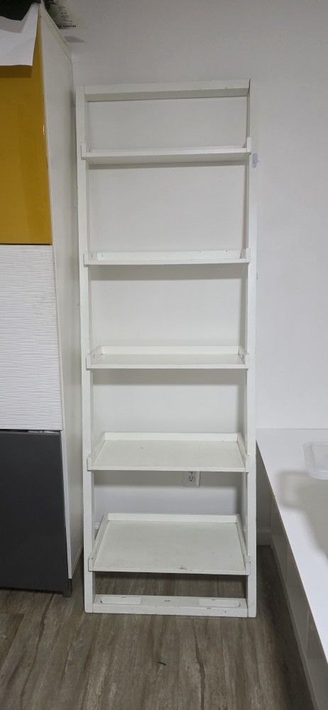 IKEA Hoghem ladder shelf bookcase (white)