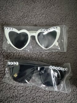 Just Married Sunglasses Set of 2