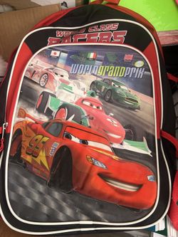 Kids Cars Back Bag