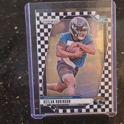 2024 Panini Prizm Keilan Robinson No Huddle Auto Rookie
