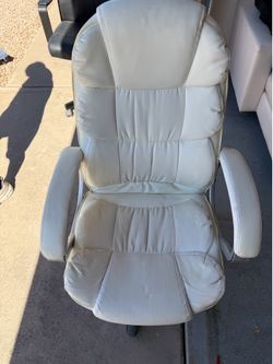 White office chair