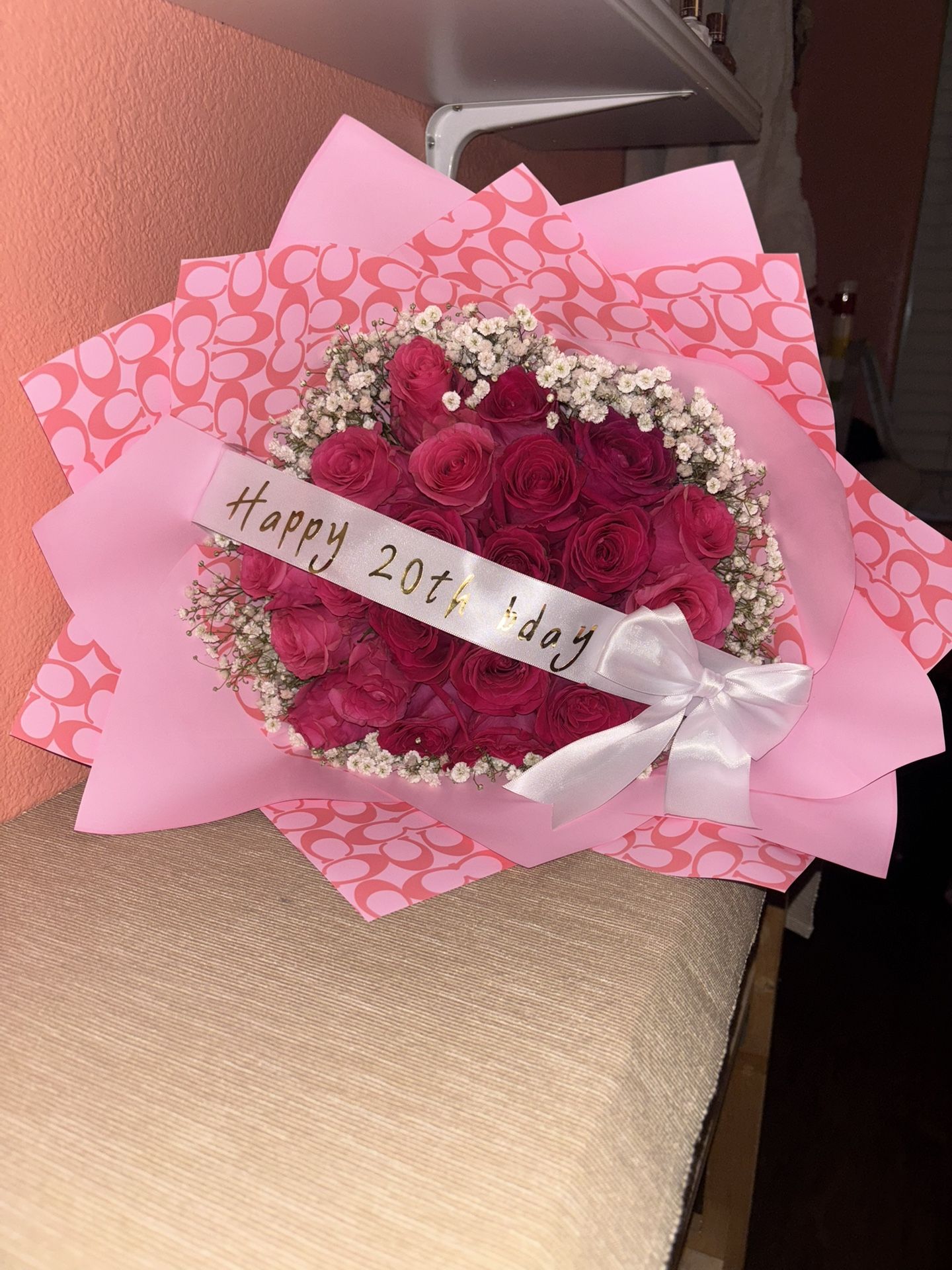 20th birthday ramo bouquet!