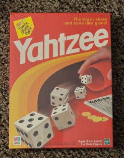 Yahtzee game Unopened
