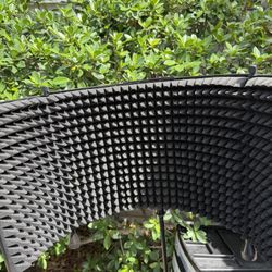 Microphone Isolation Screen with Tripod Stand