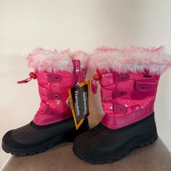 DREAM PAIRS Insulated Waterproof Snow Boots Fuchsia ~ Size 2