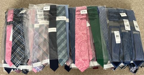 140 mens ties Macy’s reseller lot