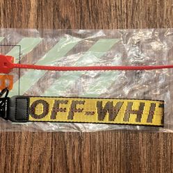 Off White Keychain
