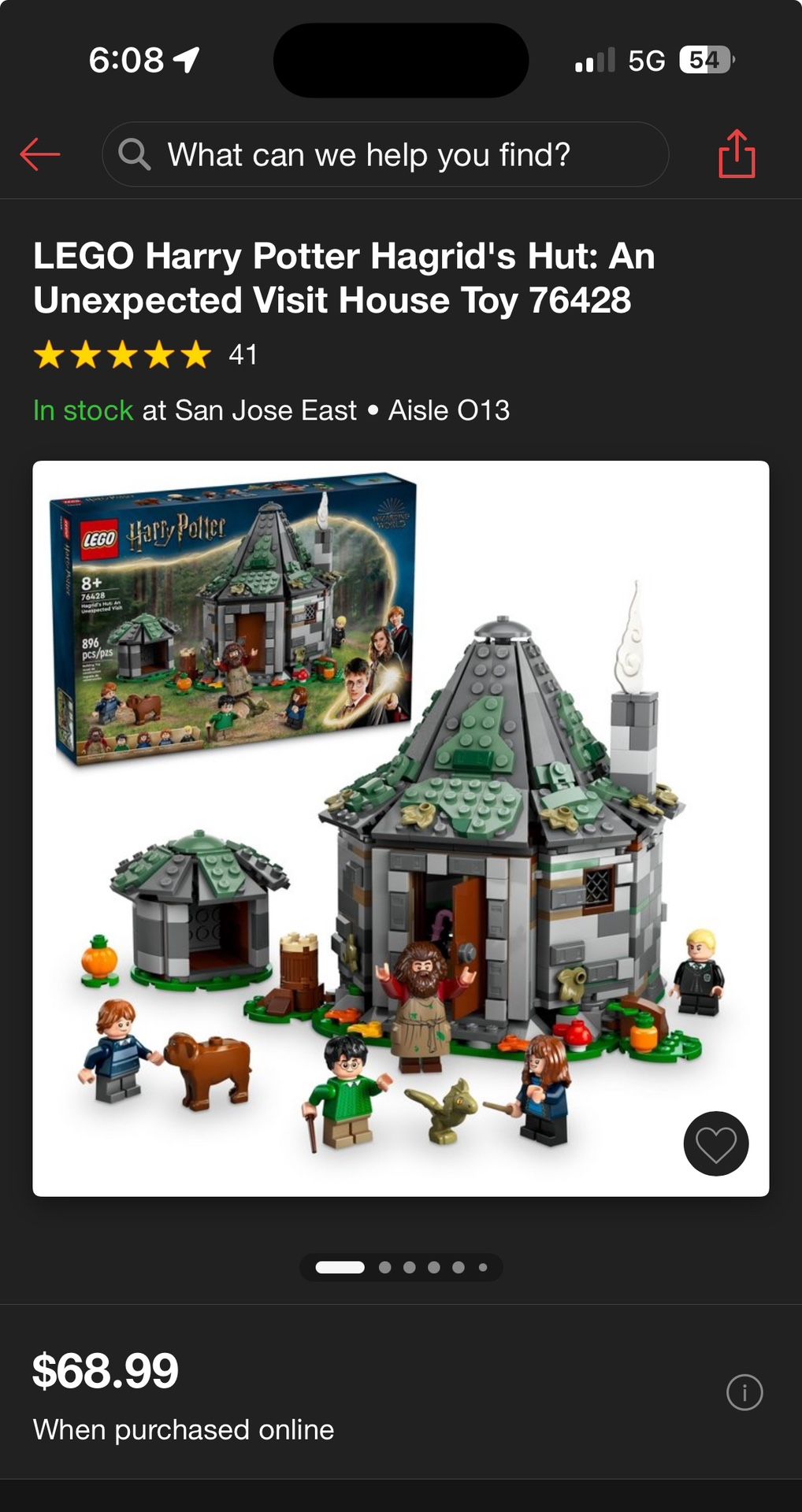 Harry Potter Lego set