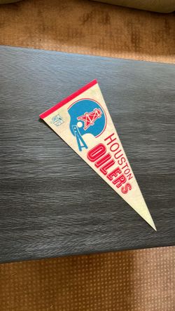 Houston Oilers Football Pennant
