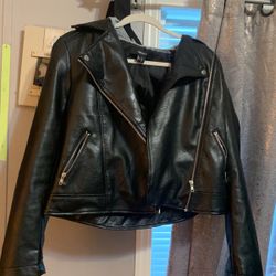 Forever 21 Leather Jacket 