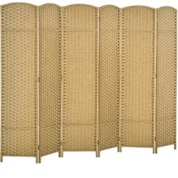 Room Divider Screen 6 Panel, Tall Privacy Screen