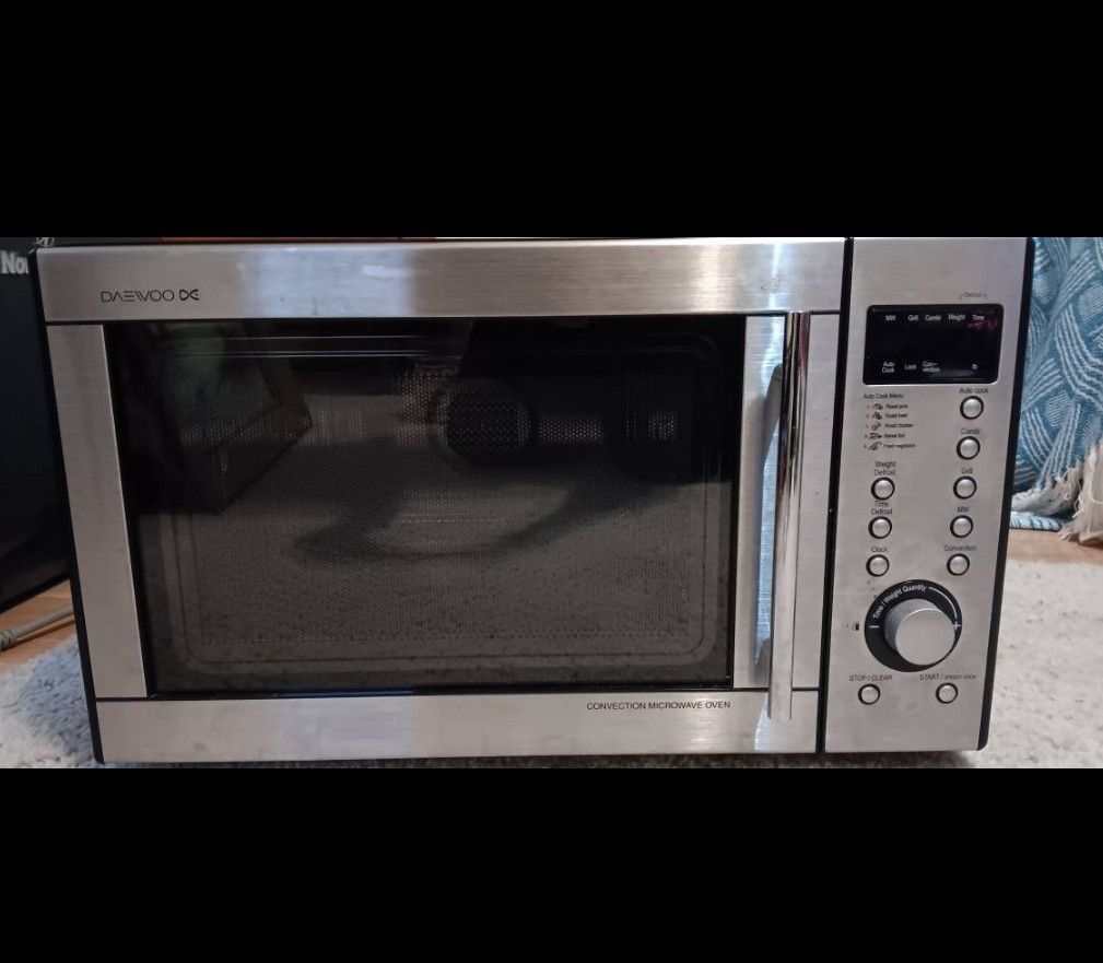 Microwave Stainless Steel Large with Convection Oven 