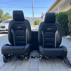2016-2018 OEM Camaro 2SS Heated & Cooled Leather Bucket Seats / Backseats