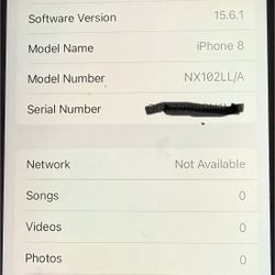 iPhone 8 128 GB Unlocked Black Color
