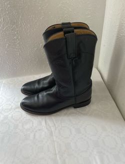 Justin Women’s Roper Western Leather Boots- Size 8.5