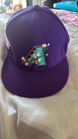 Arizona Diamondbacks Floral Fitted Hat