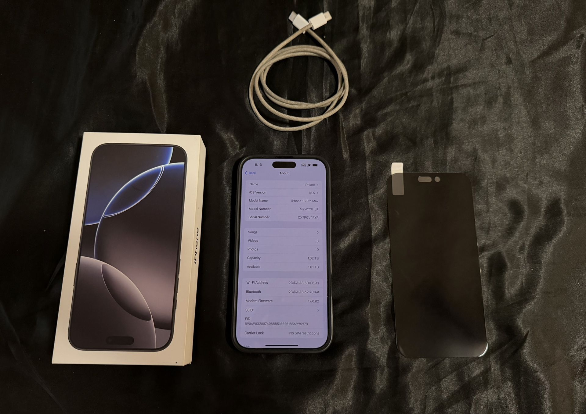 UNLOCKED iPhone 16 Pro Max 1TB