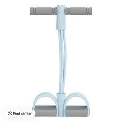 PINK OR BLUE ROSITA O AZUL  MERACH Multifunction Pedal Resistance Band Elastic pull rope fitness, full-body workout at home gym Feature Soft handles: