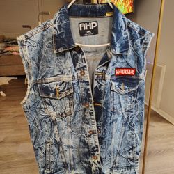 Warrior Vest Jean Jacket 