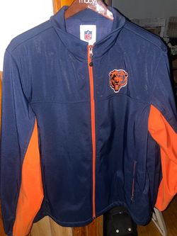 Chicago Bears NFL Official Soft Shell Jacket Navy XXL