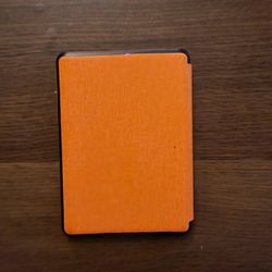 Orange Kindle Cover.