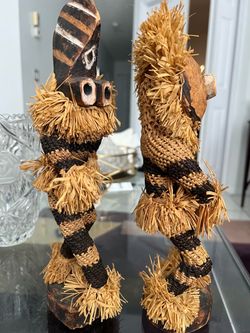 African Congo Doll Pende People Minganji Dancer